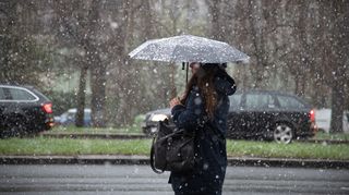 Sníh a vítr potrápí Česko i v úterý, varovali meteorologové